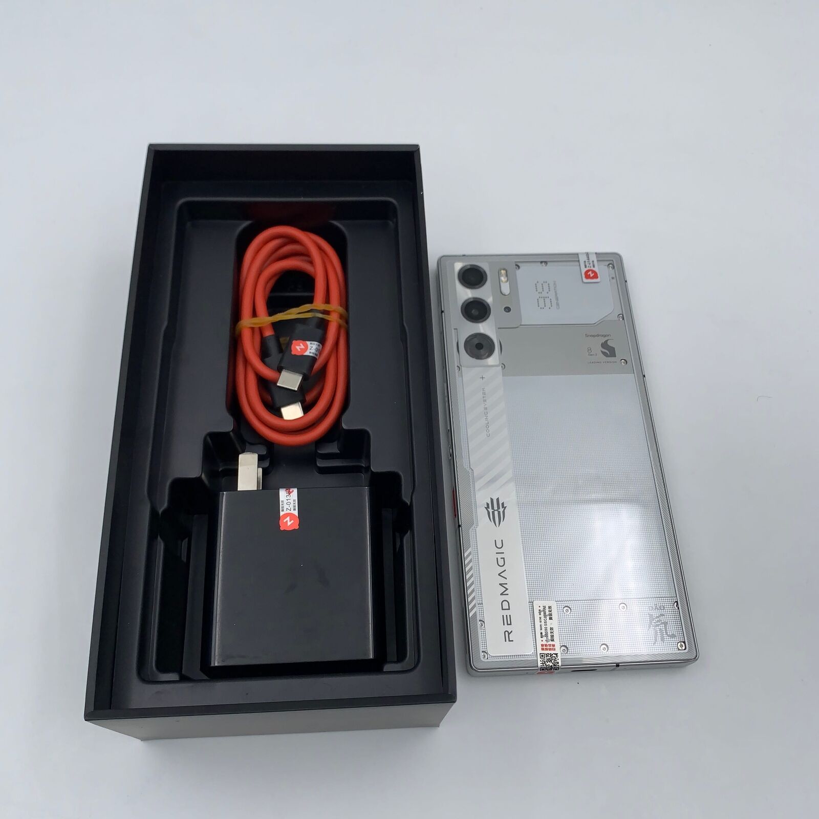 ZTE nubia RedMagic 9S Pro 6.8" 50MP 256GB/512GB 12GB 16GB Unlocked Phone Storage 256GB+12GB colors please choose the color you need