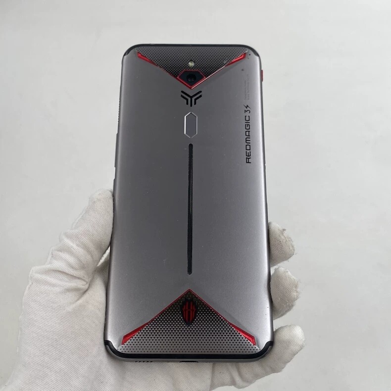 ZTE Nubia RedMagic 3S 6.65 "Snapdragon 855+128GB/256GB Gaming Phone Unlocked storage 128GB 8GB RAM colors Eclipse Black
