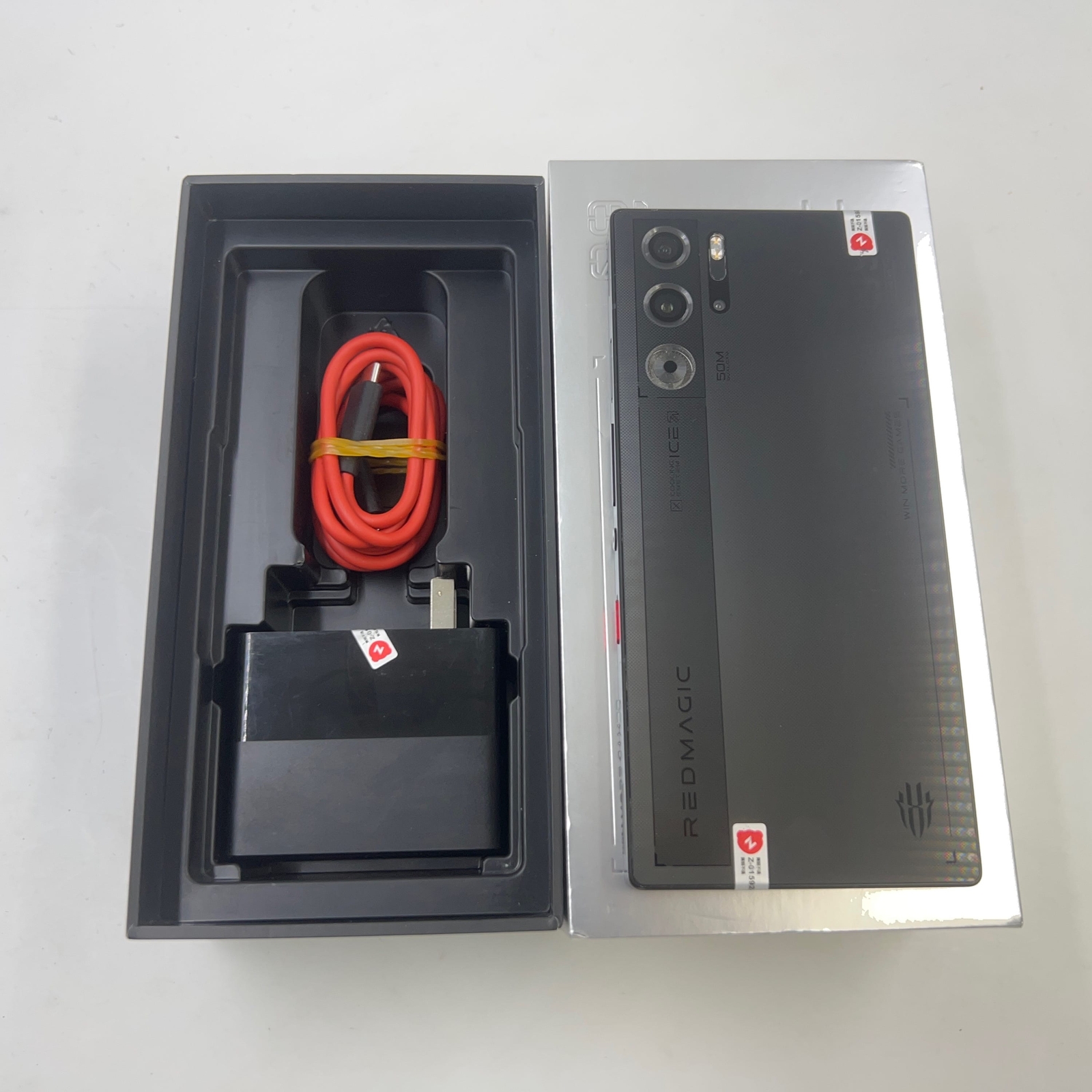 ZTE nubia RedMagic 9 Pro+ 6.8" 50MP 256GB 512GB 1TB Unlocked Game Phone Storage 256GB+16GB binding Mobile phone+charger colors please choose the color you need