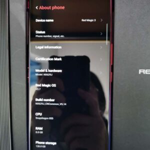 ZTE nubia Red Magic 3 Android 48MP Unlocked 4G 8+128GB 48MP Gaming phone GradeA Color Black - Image 8
