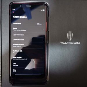 ZTE nubia Red Magic Mars NX619J Esports Phone 128GB 6GB RAM Android 4G Unlocked Color Black Storage Capacity 128 GB - Image 4
