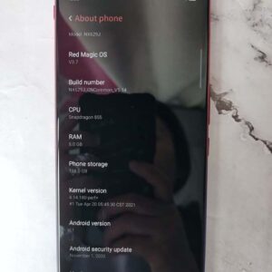 ZTE nubia Red Magic 3 Unlocked 4G 8+128GB Android11 Dual SIM 6.65" Smartphone Color Red - Image 12