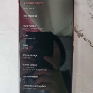 ZTE nubia Red Magic 3 Unlocked 4G 8+128GB Android11 Dual SIM 6.65" Smartphone Color Red - Image 13