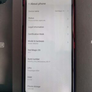 ZTE nubia Red Magic 3s (NX629J) Unlocked Android 8+128GB Dual SIM Gaming phone Color Cyber Shade bundling Mobile phone+packaging accessories - Image 6