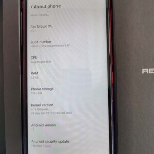 ZTE nubia Red Magic 3s (NX629J) Unlocked Android 8+128GB Dual SIM Gaming phone Color Cyber Shade bundling Mobile phone+packaging accessories - Image 8