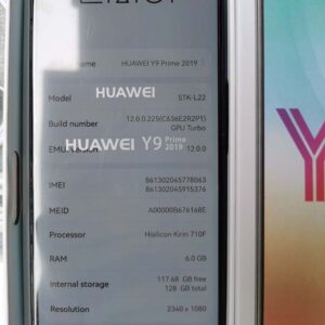 Global - Huawei Y9 Prime (2019) 128GB google Unlocked Android on box   storage 128GB - Image 8