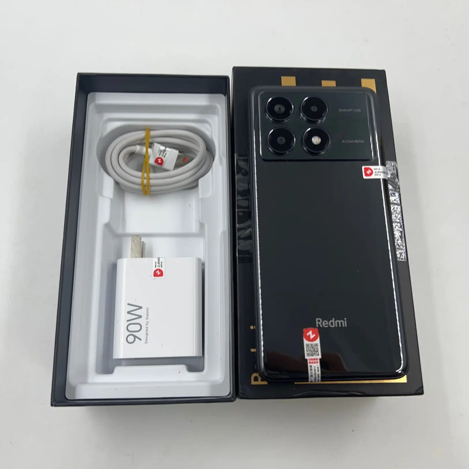 Xiaomi Redmi K70E 6.67" 64MP 256GB 512GB 1TB SmartPhone Google play unlocked Storage 8GB+256GB Charger Included Yes colors please note the color you need in order