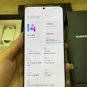 Xiaomi 12S Ultra 6.73" 50MP 256GB 512GB Snapdragon SmartPhone Google play Storage 8GB+256GB bundle description phone+charger colors Random Color