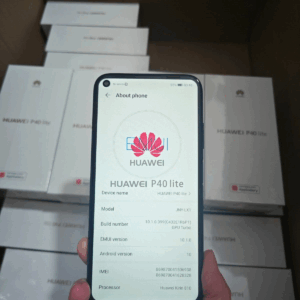 Huawei P40 lite 4G 8GB+128GB (Unlocked)  Dual SIM Google Android global phone Color Black