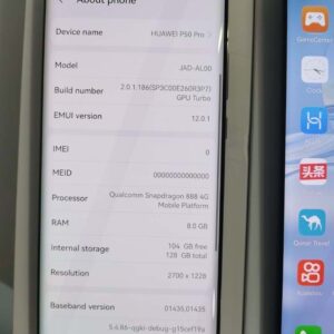 Huawei P50 Pro 128/256/512GB (Global) 4G Smartphone HarmonyOS Snapdragon Google Manufacturer Color Black storage 128G - Image 13