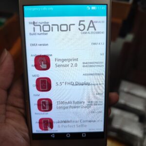 Huawei Honor 5A 4+64GB Unlocked Global Smartphone Grade A Android version storage 4GB+64GB colors black - Image 3