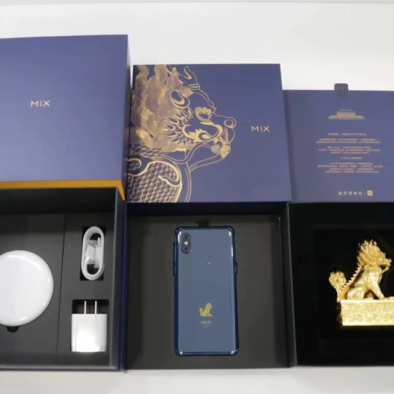 Xiaomi MIX 3 Limited Edition of the Forbidden Golden lion 10+256GB unlock Google Package Golden lion