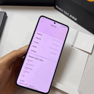 Very Good Xiaomi Redmi K60 Ultra Android 13 Mediatek Dimensity 9200+ 5G Storage 16+1T Color Black Package only mobile phone - Image 6