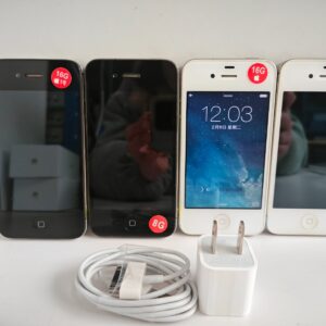 📱 Apple iPhone 4 4s 8/16/32/64GB (Unlocked) IOS Grade A used phone lot 📱 storage 16GB Model Number 4 colors black