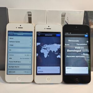 99%new Apple iPhone 5 16GB - Unlocked white black gold IOS 6 sealed storage 16GB colors black - Image 6
