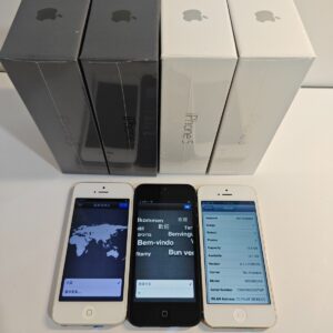 99%new Apple iPhone 5 16GB - Unlocked white black gold IOS 6 sealed storage 16GB colors black - Image 9