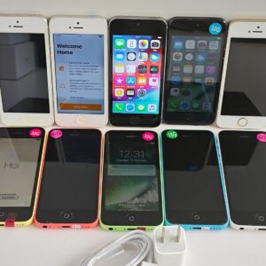 📱 Apple iPhone 5 5c 5S SE Unlocked Grade A IOS used phone work well lot📱 Storage 64GB Model Number se