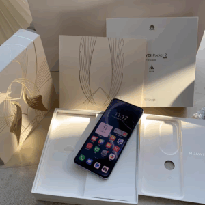Huawei Pocket 2 Blue Art Limited 16+1TB HarmonyOS 4.0 Google unlocked Package Mobile phone and charger - Image 5