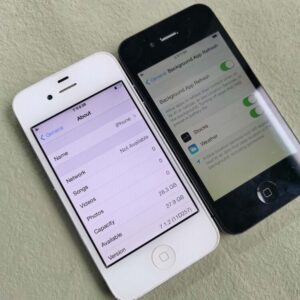 90% N E W Apple iPhone 4 4S 8GB 16GB 32GB white black unlocked IOS 6 7 9 mobile Generation 4S Color White Storage Capacity 16 GB iOS iOS 6 - Image 4