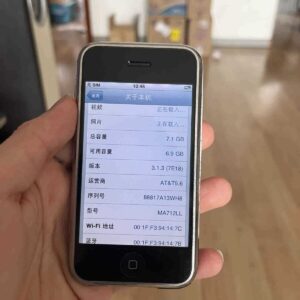 Apple iPhone 2G 1st Generation - 4 8 16GB - Black (Unlocked) A1203 (GSM) (CA) IOS IOS 1.1.4 RAM 8 GB - Image 9