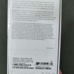 Unlocked Apple iPhone 4s - 32GB Black White iOS6.1.3 3G WIFI Smartphone sealed Color White - Image 8