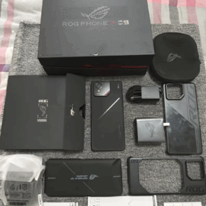 Asus ROG Phone 9 Pro Black Android 15 5G 165Hz -(unlocked)  24GB+1TB Google Storage 16GB + 512GB Package Mobile phone and charger - Image 2