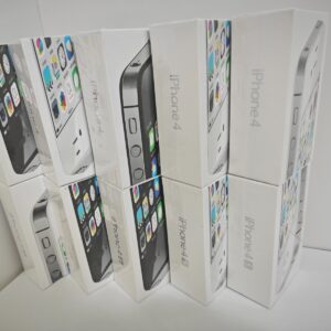 Apple iPhone 4 IOS7 4S IOS9 IOS6  8/16/32/64GB - Unlocked Black White sealed Storage 16GB Model Number 4G colors black