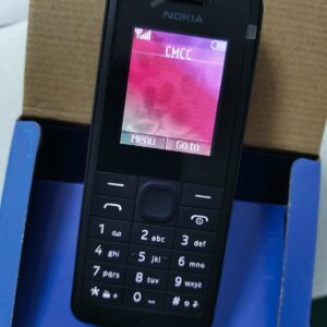 Nokia 106 - Black red One SIM Card Good Quality (Unlocked) Cellular Phone - Image 3