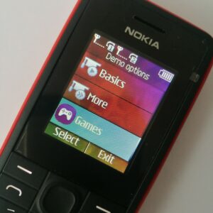 Nokia 107 FM Radio Dual SIM mobile phone Russian Hebrew Arabic keyboard Bundle Description 1 battery - Image 2