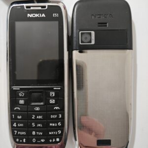 Nokia E51 - Black Steel (Ohne Simlock) Bluetooth camera WIFI Smartphone