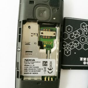 Nokia C1-01 Mobile Phone 2G GSM Cellphone Original Unlocked Charger Included Yes