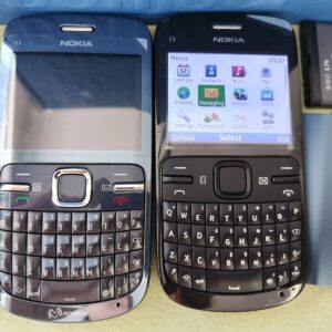 Original Nokia C Series C3-00 Bluetooth FM JAVA 2MP Unlocked WIFI Mobile Phone Colors Black