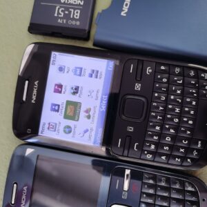 Original Nokia C Series C3-00 Bluetooth FM JAVA 2MP Unlocked WIFI Mobile Phone Colors Black battery 1 battery - Image 4