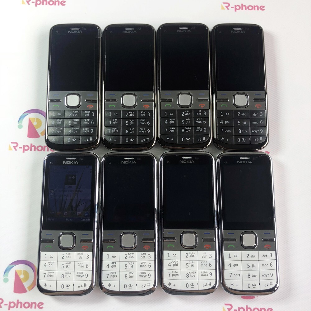 C5-00i Original Phone Unlocked Nokia C5-00 CellPhone 2G GSM 3G 3MP Camera FM