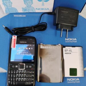 Original Unlocked Nokia E71 Full Qwerty Smartphone Mobile Phone Black White Brow Color Brown