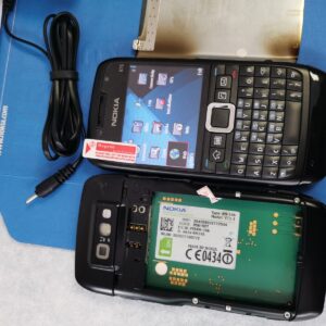 Original Unlocked Nokia E71 Full Qwerty Smartphone Mobile Phone Black White Brow Color Brown - Image 5