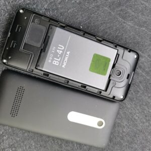 Original NOKIA 301 Mobile Phone 3MP 2.4' Single Dual Sim Card Unlocked Cellphone SIM Card Slot Single SIM