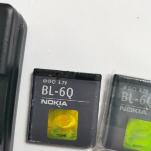 BL-6Q + charger for Nokia 6700 Classic 7900 6700C E51i N82 N81 E51 package contain 1battery+1charger