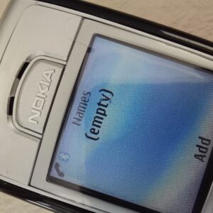 99% New Nokia 6230i - Black Gray silver (Unlocked) Cellular Phone Color Black Battery 1 Battery - Image 9