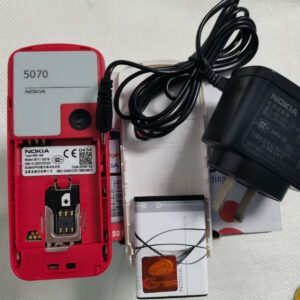 Nokia 5070 - Red (Unlocked) Cellular Phone