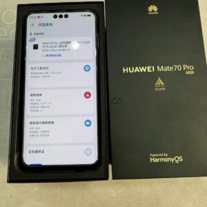 Huawei Mate 70 Pro 6.74" 64MP 12GB+512GB Unlocked HarmonyOS Phone Google play Farbe black - Image 2