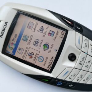 Nokia 6600 Original Mobile Phone Bluetooth Camera Unlocked GSM Triband White Bundle Description 1 battery - Image 7