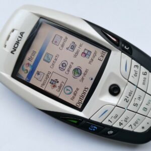 Nokia 6600 Original Mobile Phone Bluetooth Camera Unlocked GSM Triband White Bundle Description 1 battery - Image 8