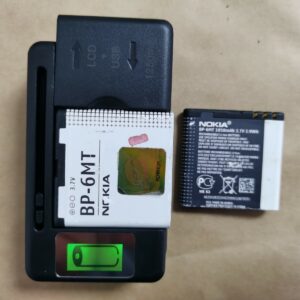BP-6MT + LCD Charger for Nokia 6720C E51 E51i N78 5610 6110 N82 N81 6720 Package Included  2batteries+1charger - Image 3