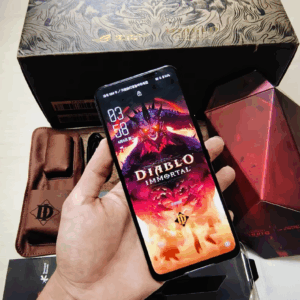 Asus ROG Phone 6 Dark Night Destroyer Collector's Edition 16+512GB Unlocked 5G Package Only the mobile phone and the charger - Image 3