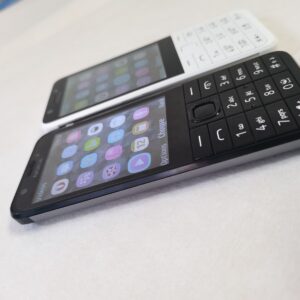 Nokia 230 Cell Phone Black (Unlocked) Dual-Sim 2G Classic Button Mobile Phone Battery 1 battery Color Black SIM Card Slot Single SIM