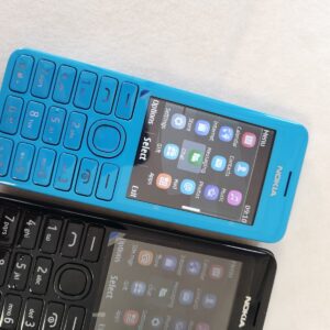 Original Nokia 206 Dual / single Sim 2G GSM Unlocked Nokia 2060 Celluar Phone Colors Black Battery 1 battery SIM Card Slot Single SIM