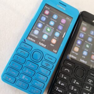 Original Nokia 206 Dual / single Sim 2G GSM Unlocked Nokia 2060 Celluar Phone Colors Black Battery 1 battery SIM Card Slot Single SIM - Image 5