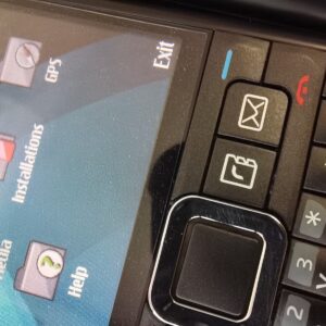 Nokia E71 Cell Phone Grey Steel (Unlocked) Symbian Qwerty 3G Smartphone Mobile battery 1 battery - Image 11