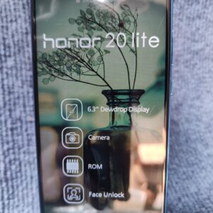 Huawei honor 20 lite HRY-AL00Ta Unlocked google play(Global)Android sealed Colors black storage 128GB